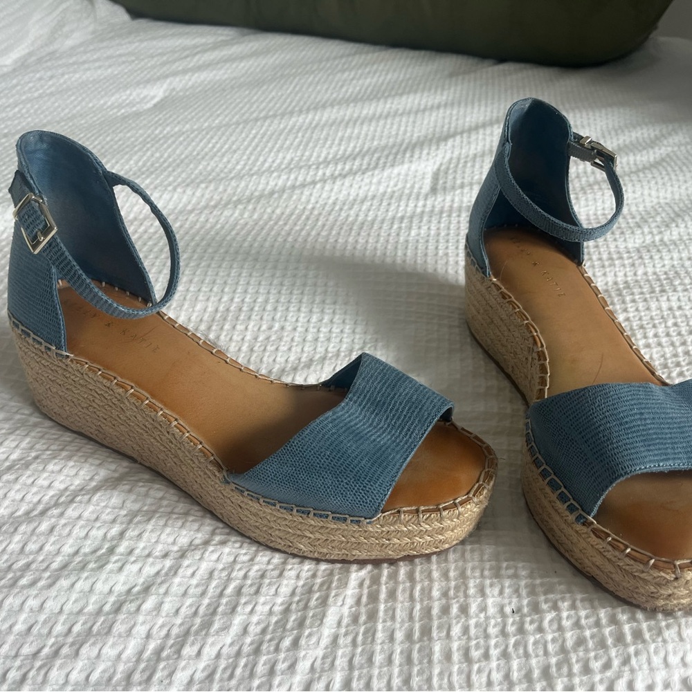 Kelly & Katie Blue Espadrille Sandals